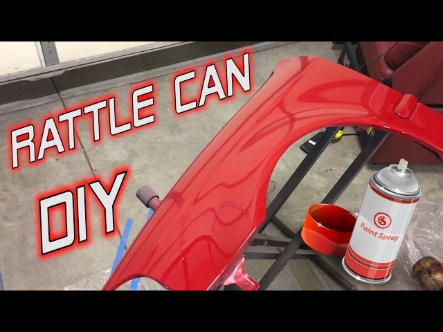 My DIY Rattle Can Paint Job | Honda Civic Project