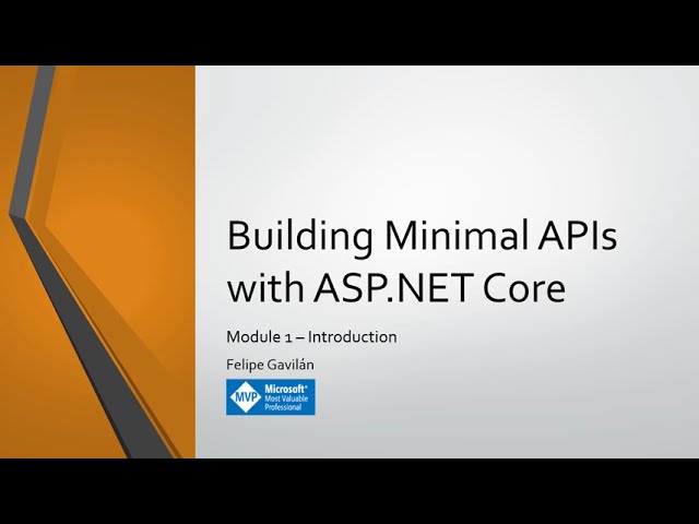 New course: Building Minimal APIs with ASP.NET Core 8 and EF Core