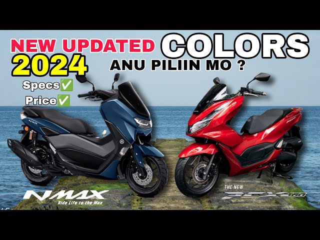 2024 New Color  Update   PCX 160 vs NMAX 155 - Comparison ng Specs & Feature at Price Installment