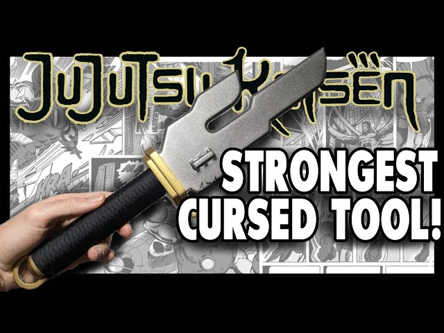 I made a Cursed Tool from JuJutsu Kaisen! Toji Fushiguro's Inverted Spear of Heaven #jujutsukaisen