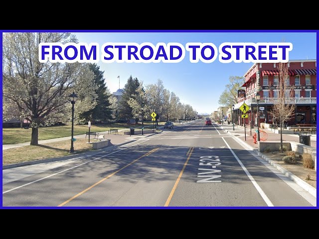 How Carson City's Main Stroad Became a Street