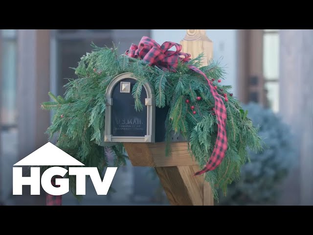 How to Decorate Your Mailbox for the Holidays | HGTV