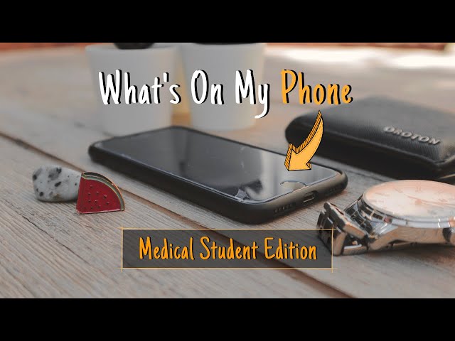 What's On My Phone (2020) | Medical Student Edition