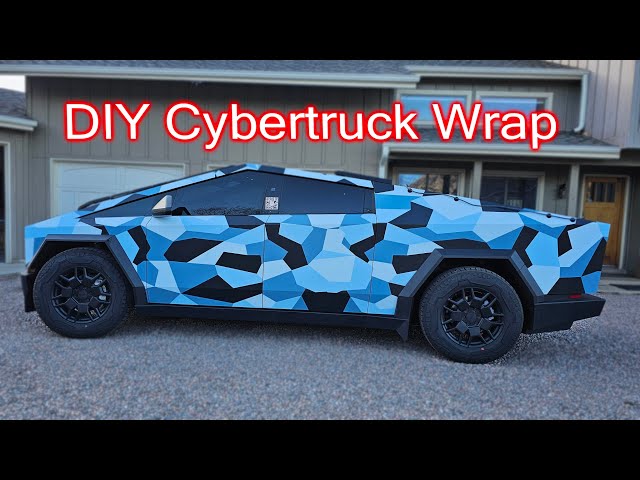 DIY Vinyl Wrap for My Tesla Cybertruck!