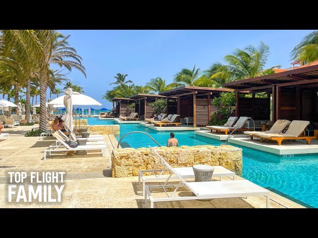 HYATT REGENCY ARUBA | Beachfront Family Resort | Full Tour in 4K