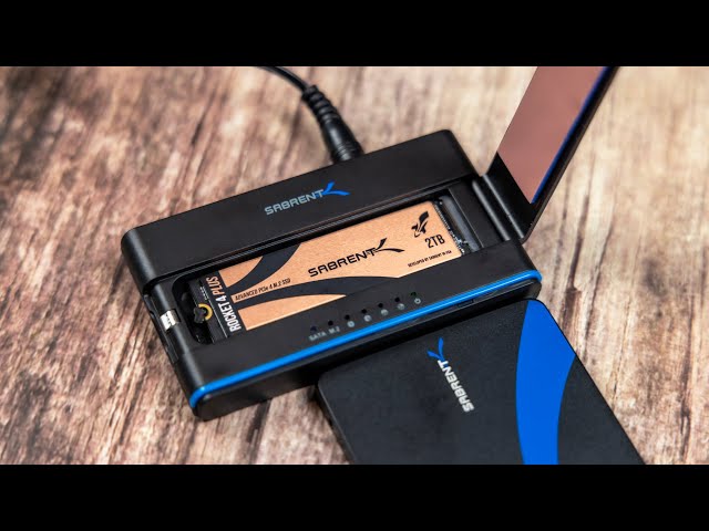 SABRENT USB 3.2 Type-C M.2 PCIe NVMe & 2.5/3.5 Inch SSD & HDD Converter | DS-UCMH