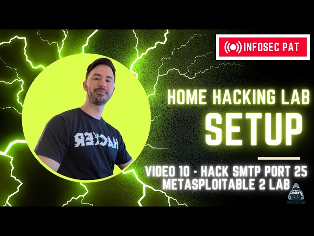 How To Hack and Exploit Port 25 SMTP Metasploitable 2  Full Walkthrough - Home Hacking Lab Video 10
