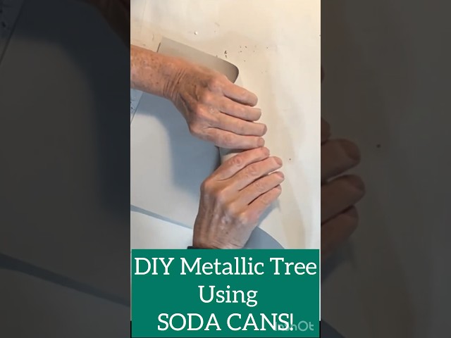 Unbelievable DIY Soda Can Christmas Trees! #shorts