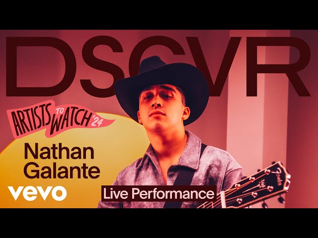 Nathan Galante - Alguien De Aquí (Live) | Vevo DSCVR Artists to Watch 2024