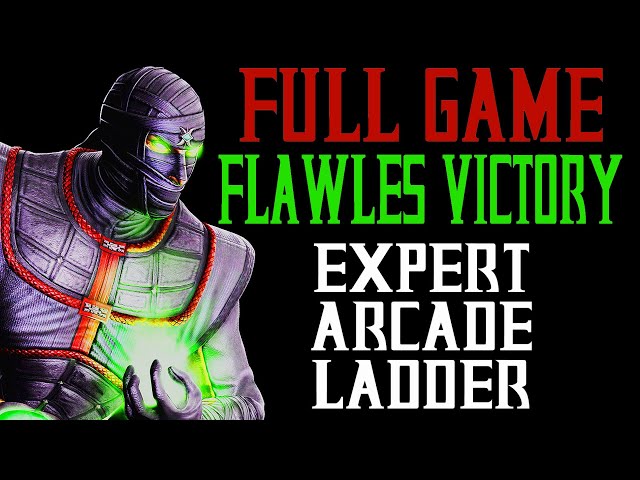 ERMAC EXPERT Arcade Ladder (NO DAMAGE  FLAWLESS VICTORY) MORTAL KOMBAT 9 / 4K 60 FPS