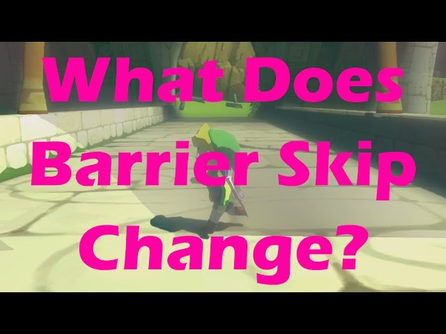 How Barrier Skip Changes Wind Waker Speedrunning
