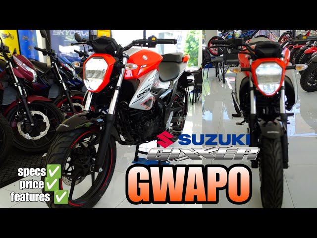 Mas Pina Gwapo Pormahan ng 2023 New Suzuki Gixxer FI  New Color Pearl Blaze Orange