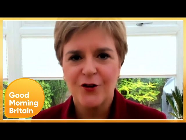 Nicola Sturgeon on Another Scottish Independence Referendum & Covid Passports | Good Morning Britain