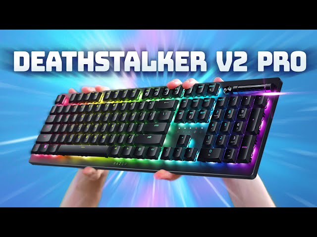 NEW Razer Deathstalker V2 Pro Wireless Keyboard Review