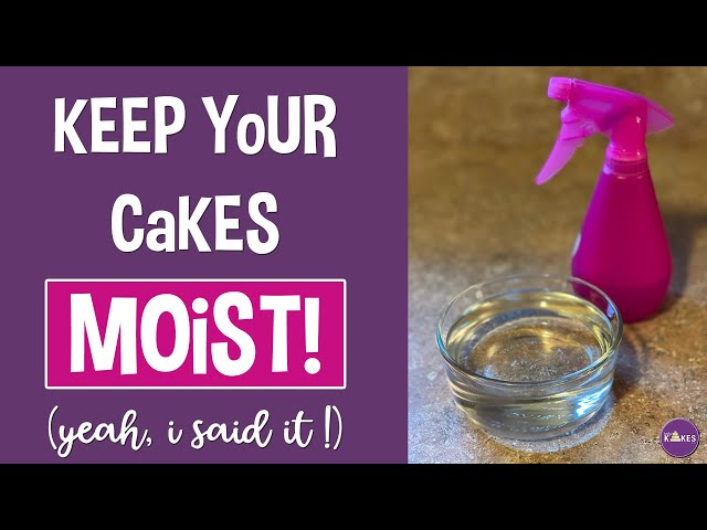 How To Make And Use Simple Syrup | Keep Cakes MOIST!