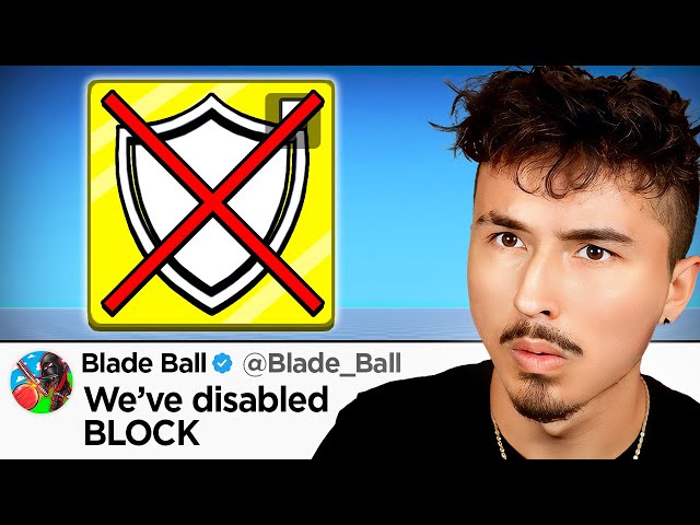 They DISABLED BLOCK in BladeBall