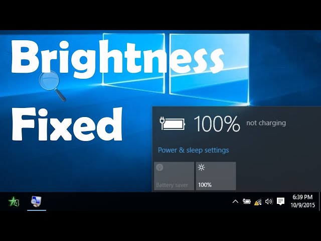 Fix Brightness Option Is Not Available In Windows 10/8/8.1/7 2020 || Aazz Ahmad