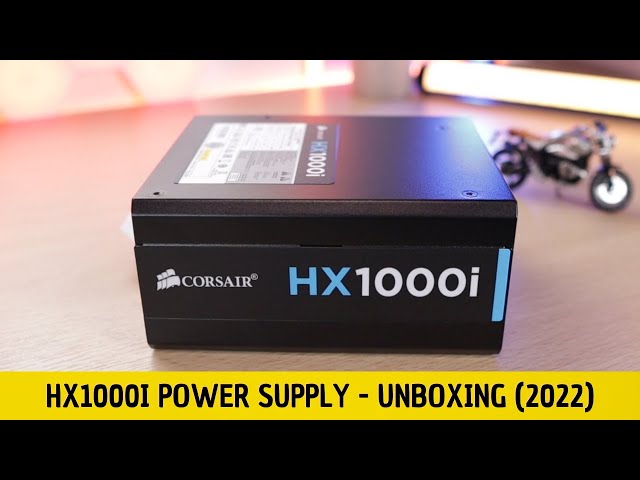 Corsair HX1000i Platinum ⚪ Unboxing