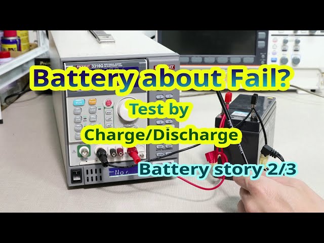 Battery about to fail? Charging and discharging show you the answer - Battery Story 2/3