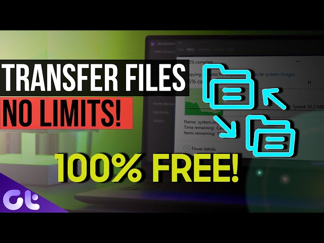 How to Transfer Big Files for Free Using TeamViewer | Guiding Tech