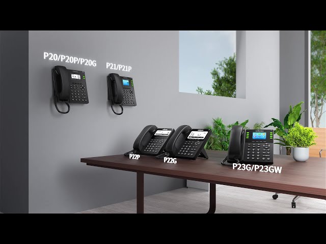 Experience Rich Features with Flyingvoice P2X Series VoIP Phones!