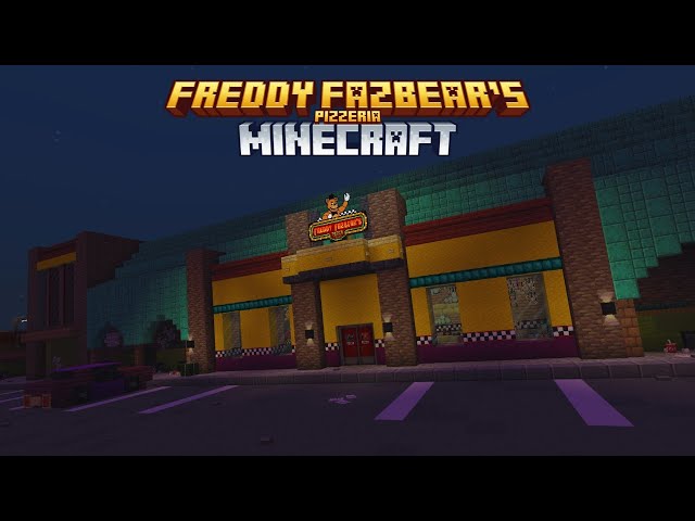 [FNAF 1] Freddy Fazbear Pizza Minecraft bedrock map