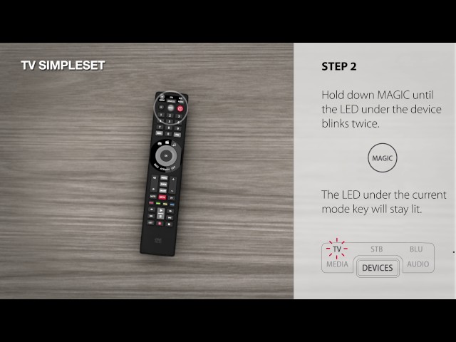 URC7955 Simpleset One For All Smart Control 5