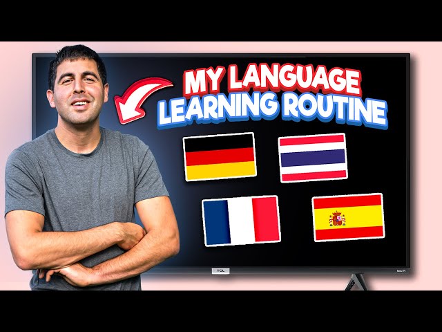 My Daily and Weekly Language Learning Routine
