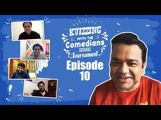 KVizzing With The Comedians 1st Edition || SF2 feat. Aakash, Anirban, Saurav, and Vishal