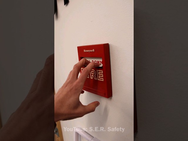 Continuous Loud Fire Alarms! | Pull Station Trigger