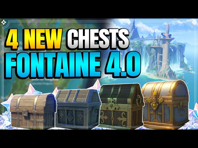 4 New Chest Locations in Fontaine 4.0 added in 4.2 | In Depth Follow Along |【Genshin Impact】