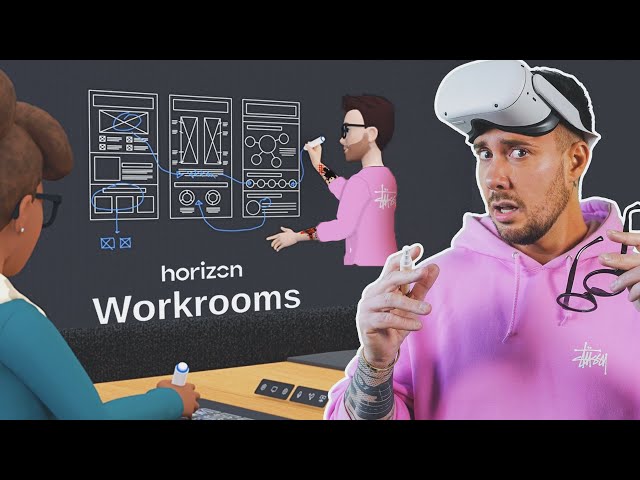 Arbeiten in der METAVERSE 🖱 (Horizon Workrooms)