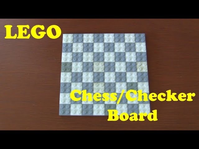 LEGO Chess / Checker Board : LEGO Builds For Real Life