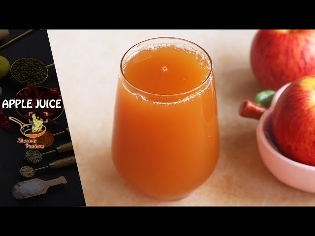 Apple Juice Recipe | Fresh Apple Juice Recipe