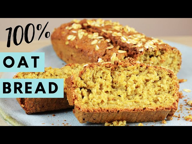 How To Make Healthy Rolled Oats Bread Recipe I No Flour, No Yeast Recipe