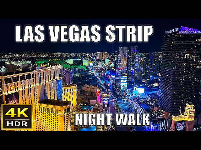 Las Vegas Strip Night Walking Tour - Nov 2023 - Las Vegas, Nevada 🇺🇸