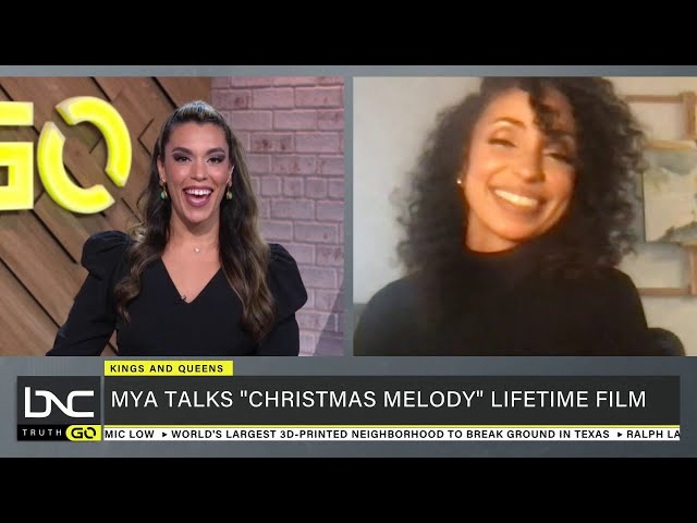 Mýa Speaks on Lifetime ‘Christmas Melody’ Film