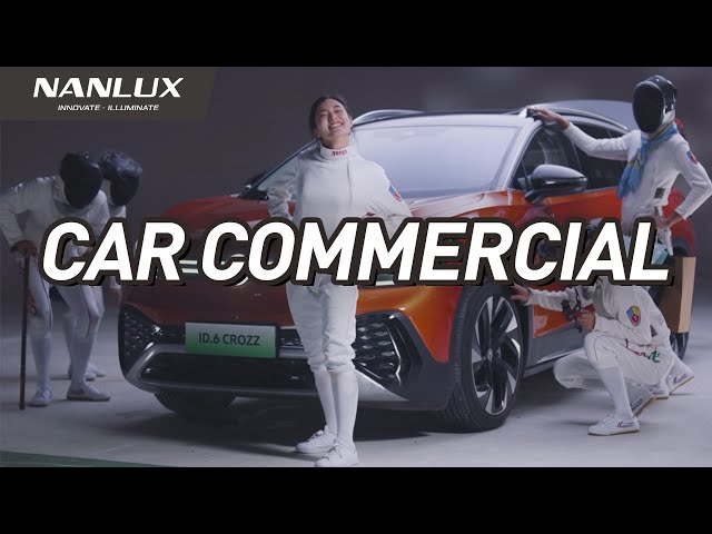 Car commercial with Evoke 1200  | NANLUX