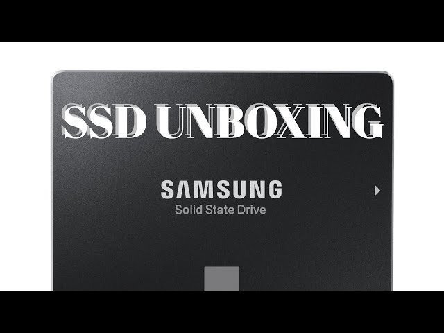 SAMSUNG 850 EVO V-NAND 250GB SSD Unboxing MZ-75E250B/AM Amazon SSD WD Blue Curcial