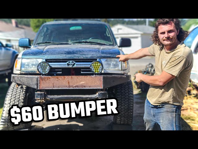 DIY WINCH BUMPER for UNDER $100