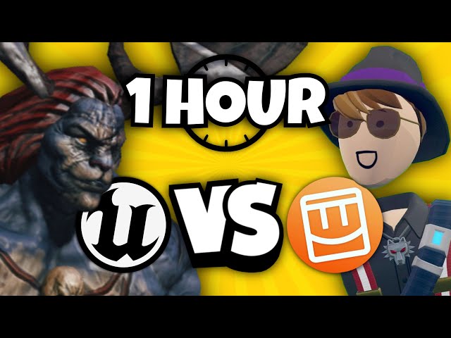 Unreal Engine VS Rec Room Devs Have 1 HOUR TO MAKE A GAME 2