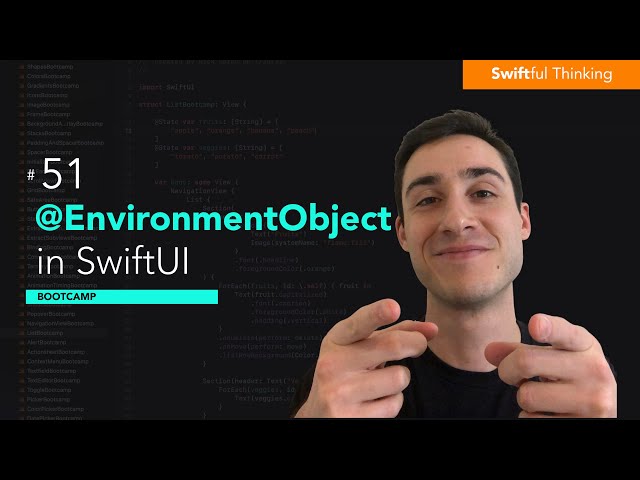 How to use @EnvironmentObject in SwiftUI | Bootcamp #51