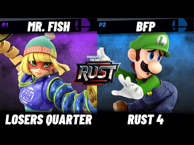 RUST 4 - Mr. Fish (Min Min, Steve) Vs. BFP (Luigi) - Losers Quarter-Final