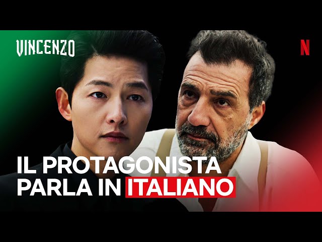 SONG JOONG-KI parla in ITALIANO in VINCENZO | Netflix Italia