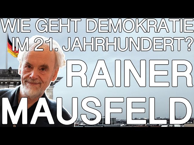Demokratie erneuern! - Rainer Mausfeld - DAI Heidelberg 2020