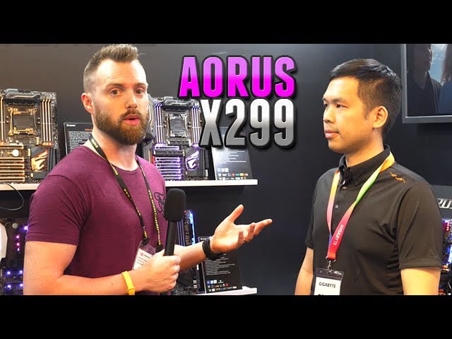 AORUS Intel X299 Motherboards @ Computex 2017