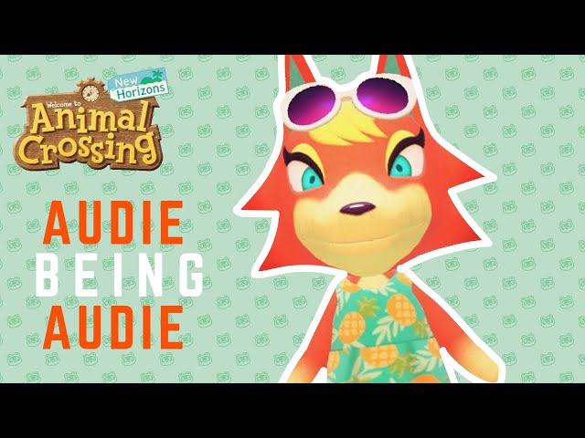 Audie being Audie - Animal Crossing New Horizons