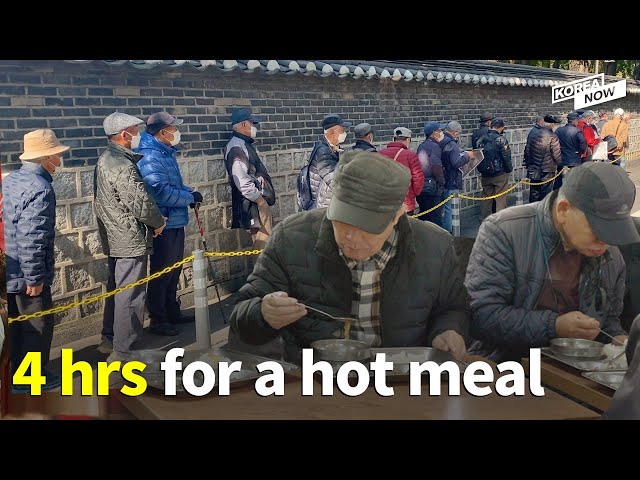 Elderly citizens in S. Korea fighting hunger amid inflation
