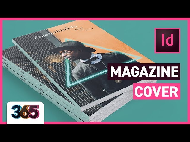 Magazine Cover | InDesign CC Tutorial #48/365 Days of Creativity