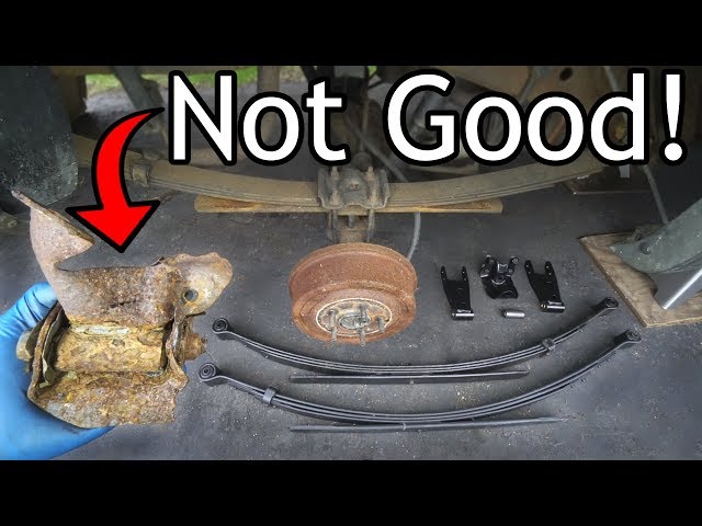 How to Replace Leaf Springs and Lift your Truck
